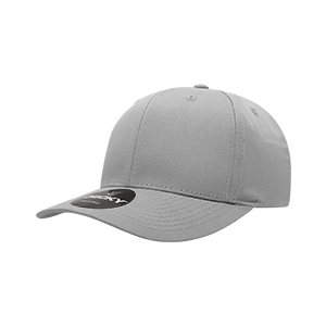 Decky 6022 6-Panel Mid Profile Structured Cotton Blend Cap, Black