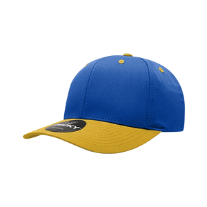 Decky 6022 6-Panel Mid Profile Structured Cotton Blend Cap, Black