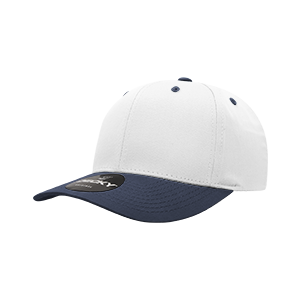 Decky 6022 6-Panel Mid Profile Structured Cotton Blend Cap, Black