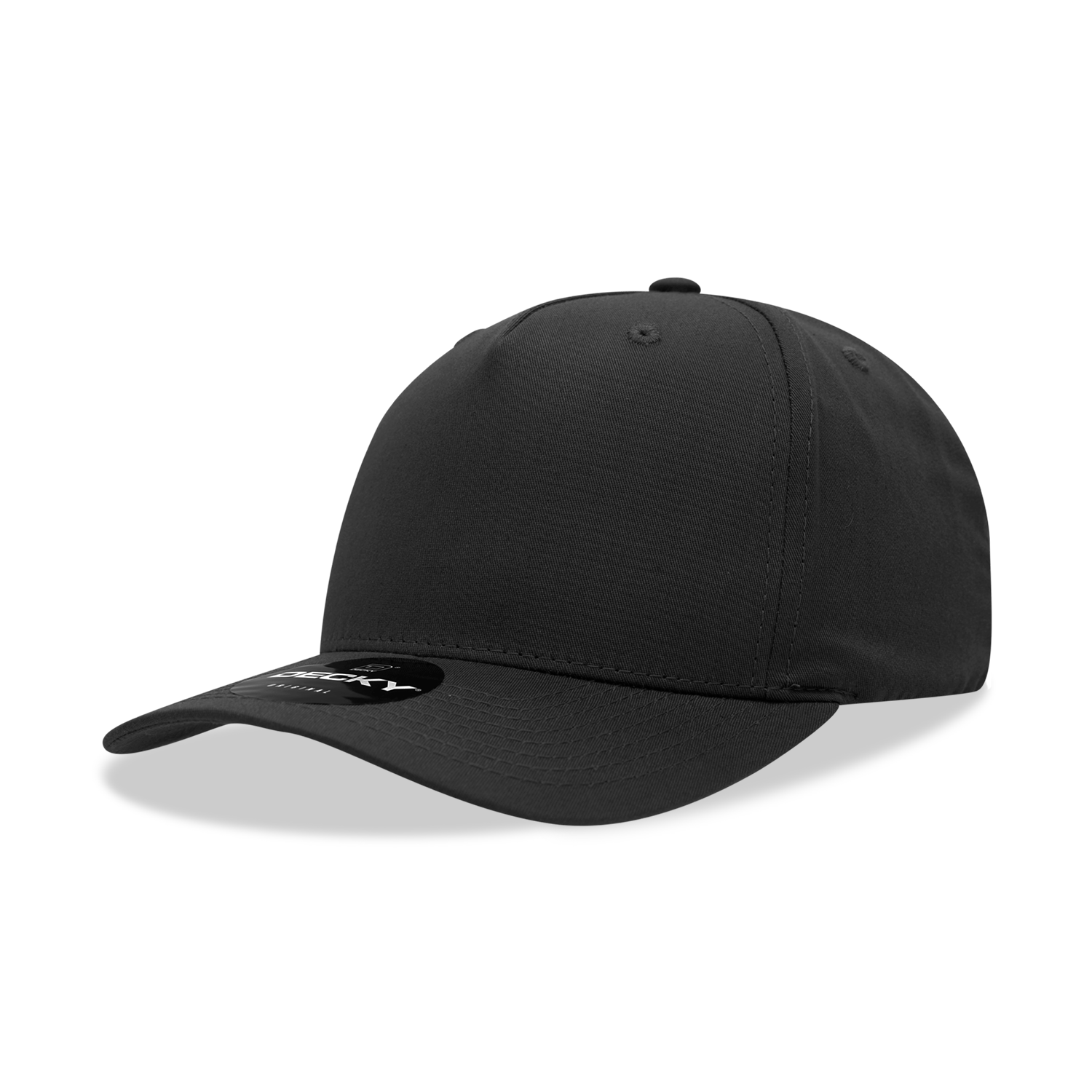 Decky 6024 5-Panel Mid Profile Structured Cotton Blend Cap