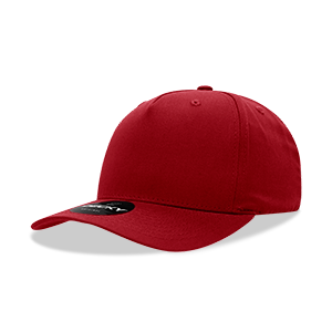 Decky 6024 5-Panel Mid Profile Structured Cotton Blend Cap