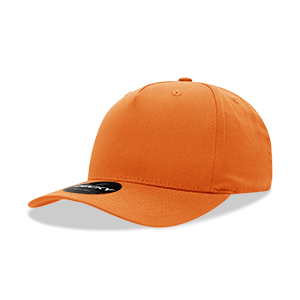 Decky 6024 5-Panel Mid Profile Structured Cotton Blend Cap