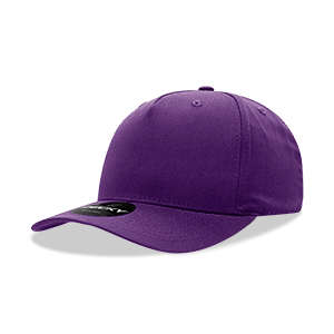 Decky 6024 5-Panel Mid Profile Structured Cotton Blend Cap