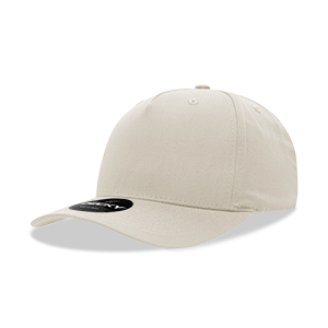 Decky 6024 5-Panel Mid Profile Structured Cotton Blend Cap