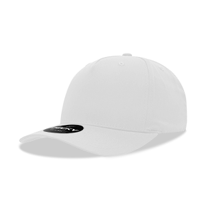 Decky 6024 5-Panel Mid Profile Structured Cotton Blend Cap