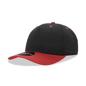 Decky 6024 5-Panel Mid Profile Structured Cotton Blend Cap
