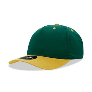 Decky 6024 5-Panel Mid Profile Structured Cotton Blend Cap