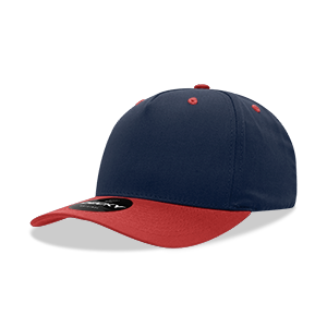 Decky 6024 5-Panel Mid Profile Structured Cotton Blend Cap