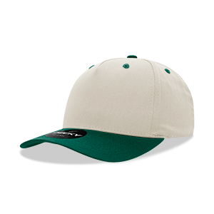 Decky 6024 5-Panel Mid Profile Structured Cotton Blend Cap