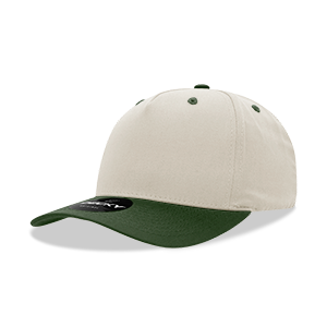 Decky 6024 5-Panel Mid Profile Structured Cotton Blend Cap