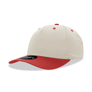 Decky 6024 5-Panel Mid Profile Structured Cotton Blend Cap