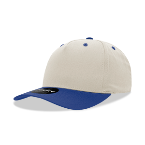Decky 6024 5-Panel Mid Profile Structured Cotton Blend Cap