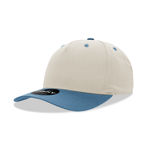 Decky 6024 5-Panel Mid Profile Structured Cotton Blend Cap