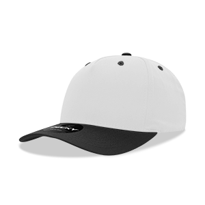 Decky 6024 5-Panel Mid Profile Structured Cotton Blend Cap