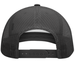 Decky 6030 5-Panel Mid Profile Structured Cotton Blend Trucker Hat