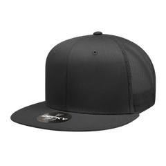 Decky 6033 6-Panel High Profile Structured Cotton Blend Trucker Hat