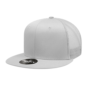 Decky 6033 6-Panel High Profile Structured Cotton Blend Trucker Hat