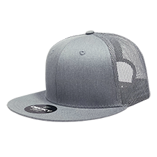 Decky 6033 6-Panel High Profile Structured Cotton Blend Trucker Hat