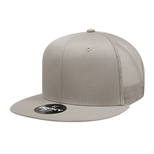 Decky 6033 6-Panel High Profile Structured Cotton Blend Trucker Hat
