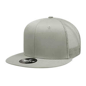 Decky 6033 6-Panel High Profile Structured Cotton Blend Trucker Hat