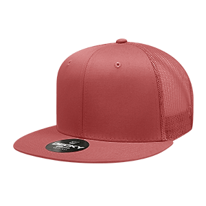 Decky 6033 6-Panel High Profile Structured Cotton Blend Trucker Hat
