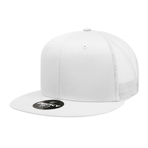 Decky 6033 6-Panel High Profile Structured Cotton Blend Trucker Hat