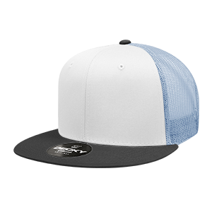 Decky 6033 6-Panel High Profile Structured Cotton Blend Trucker Hat
