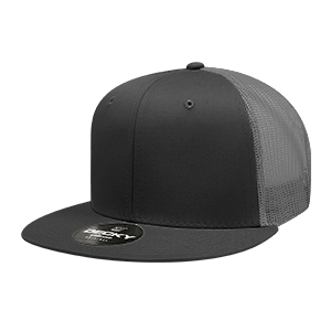 Decky 6033 6-Panel High Profile Structured Cotton Blend Trucker Hat