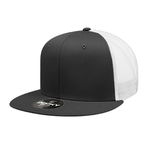 Decky 6033 6-Panel High Profile Structured Cotton Blend Trucker Hat
