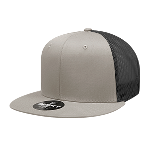 Decky 6033 6-Panel High Profile Structured Cotton Blend Trucker Hat