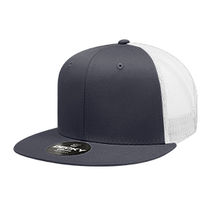 Decky 6033 6-Panel High Profile Structured Cotton Blend Trucker Hat