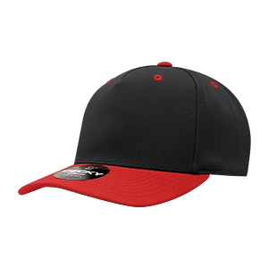 Decky 6038 Classic 5-Panel Mid Profile Structured Polyester Cap, Plastic Snapback