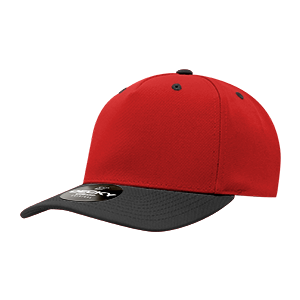 Decky 6038 Classic 5-Panel Mid Profile Structured Polyester Cap, Plastic Snapback