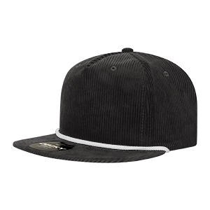 DECKY 6043 5-Panel High Profile Corduroy Rope Hat