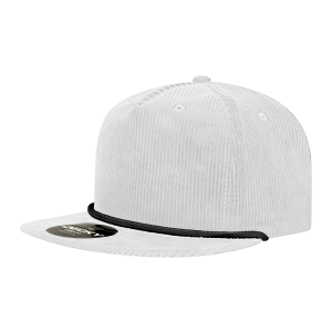 DECKY 6043 5-Panel High Profile Corduroy Rope Hat