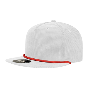DECKY 6043 5-Panel High Profile Corduroy Rope Hat