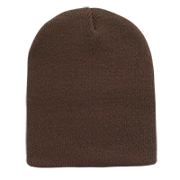 DECKY 614 Short Acrylic Beanie, One Size Fits Most | 614-BLK