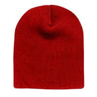 DECKY 614 Short Acrylic Beanie, One Size Fits Most | 614-BLK