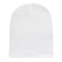 DECKY 614 Short Acrylic Beanie, One Size Fits Most | 614-BLK