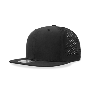 Decky 6228 6-Panel High Profile Structured Perforated Performance Snapback Hat