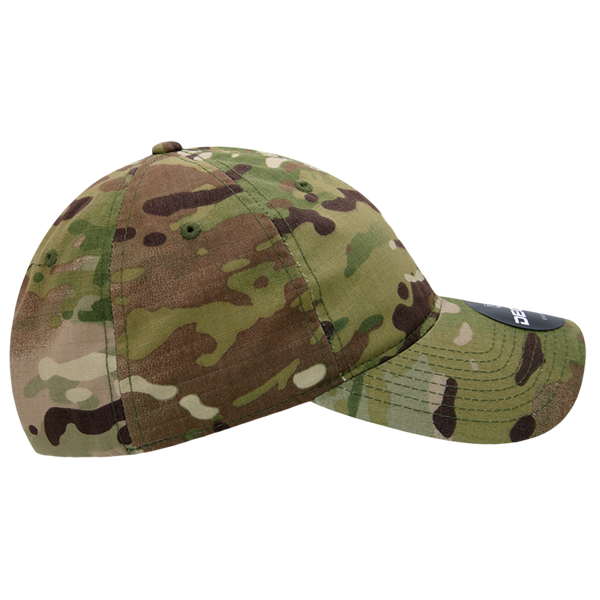 DECKY 6300 Relaxed Multicam Low Profile Ripstop Cap | 6300-MC