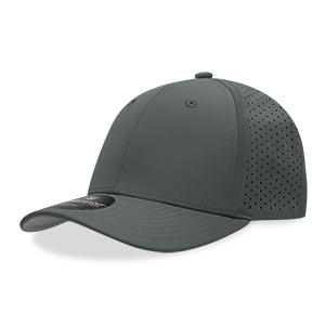 DECKY 6412 6-Panel Mid Profile Perforated Cap