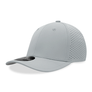 DECKY 6412 6-Panel Mid Profile Perforated Cap