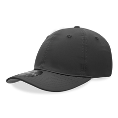 DECKY 6414 6-Panel Mid Profile Relaxed Sleek Cap | 6414-1BLK