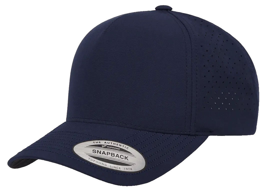 Flex Fit House YP Classics 5-Panel Snapback Cap With Perforation