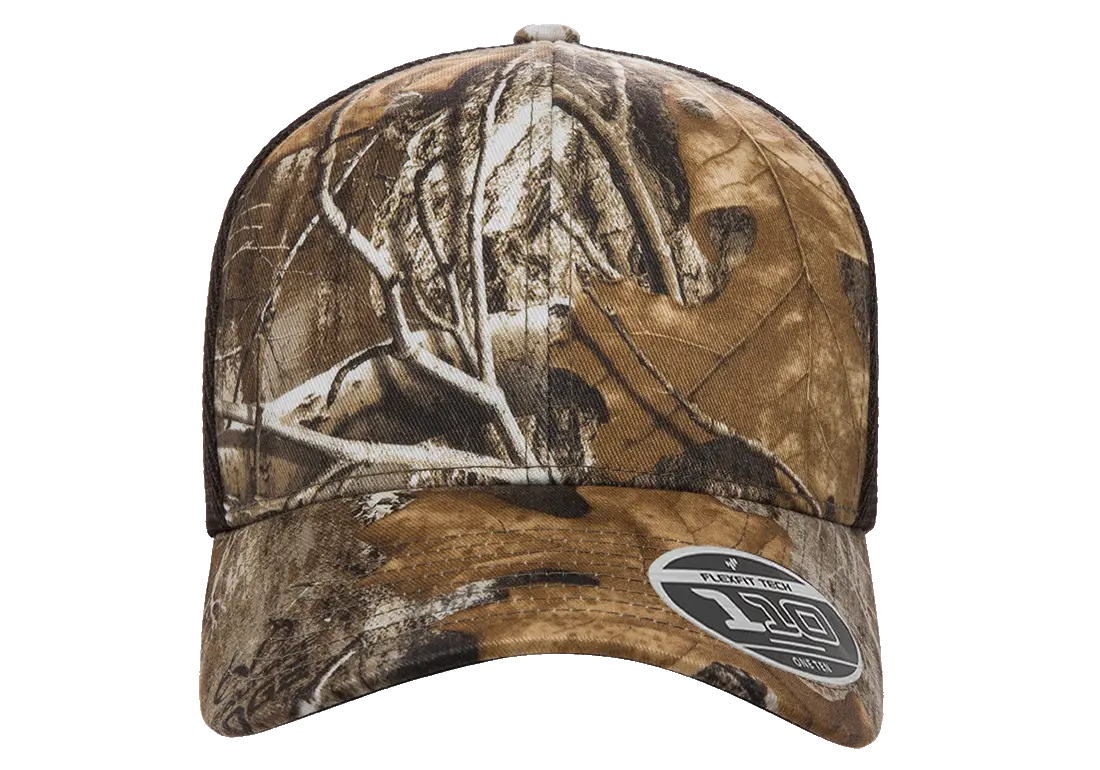Flexfit 110 Mesh Realtree Camo Cap, One Size