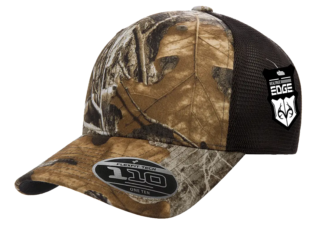 Flexfit 110 Mesh Realtree Camo Cap, One Size