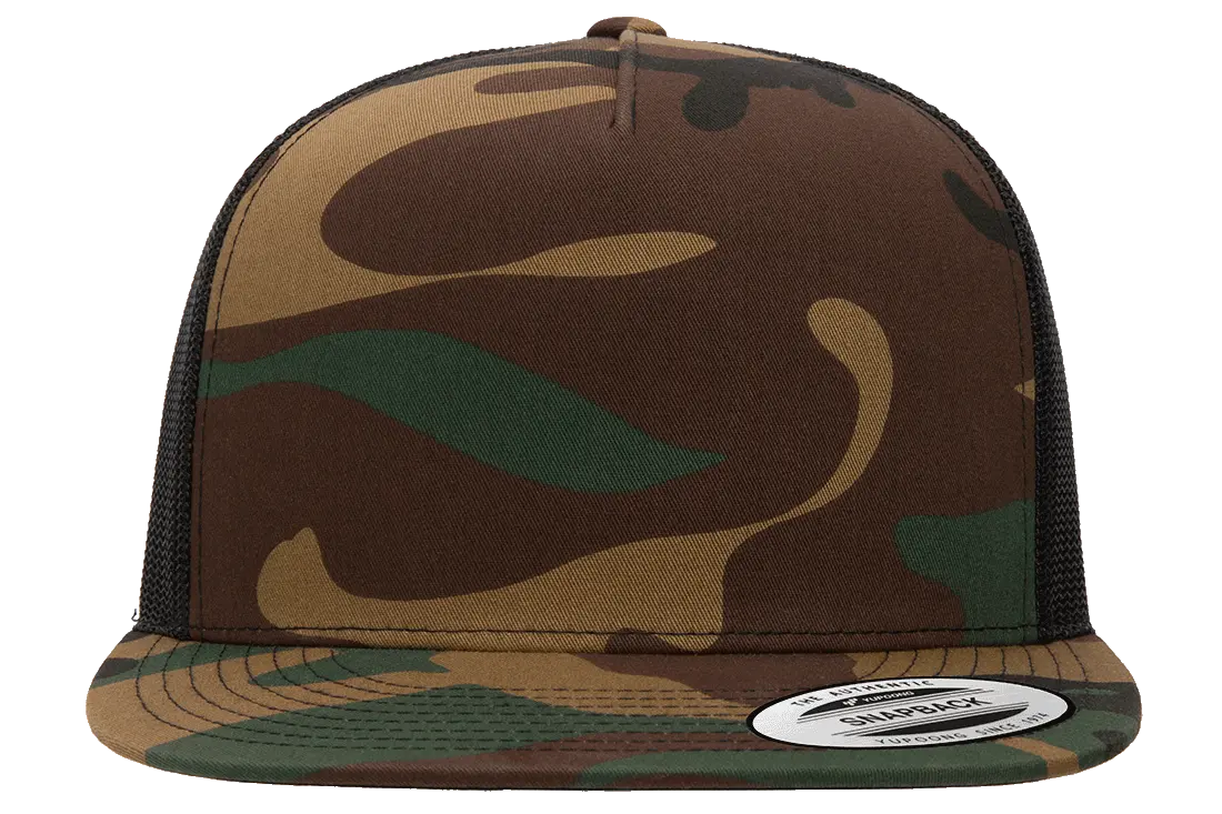 YP Classics Classic Trucker Camo Cap