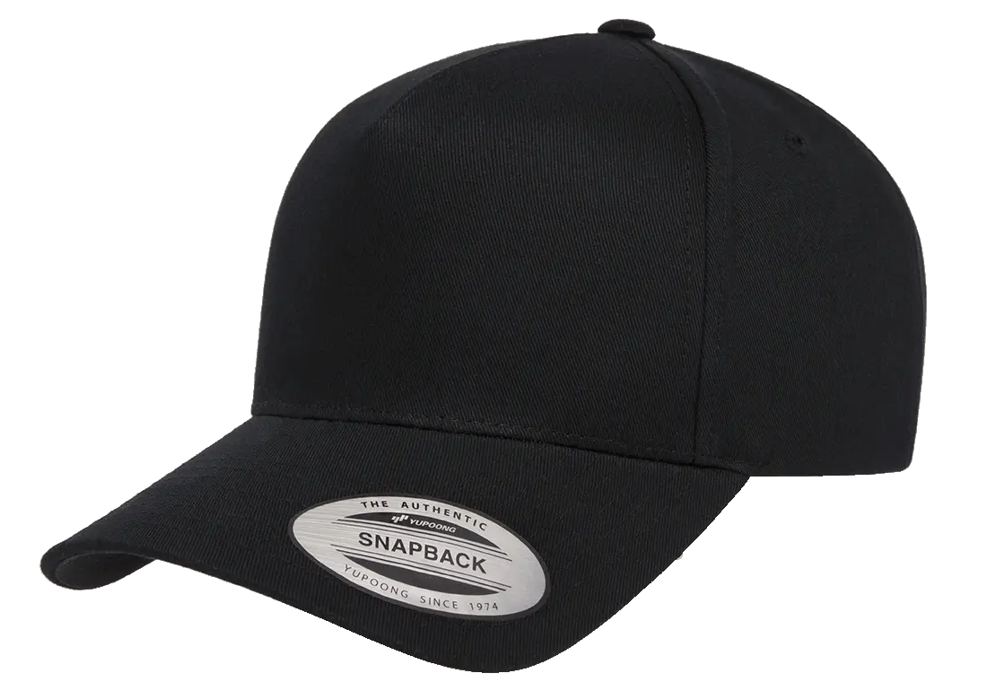 YP Classics Retro Cotton Blend 5-Panel Snapback Cap