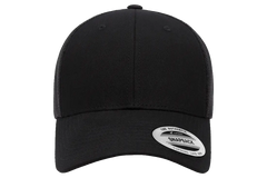 YP Classics Low Profile Trucker Cap Flex Fit House 6601-BK-ONE